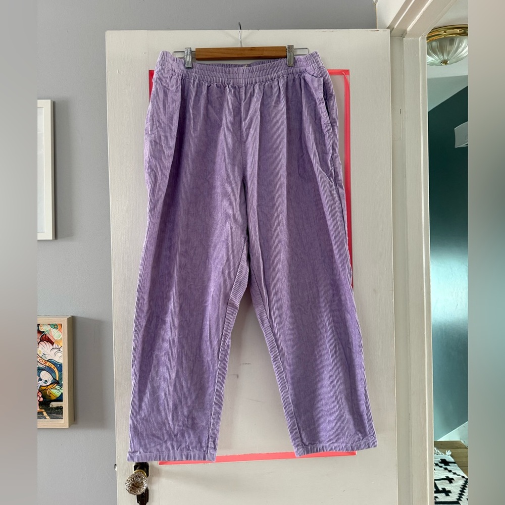 Lucy & Yak Lavender Cords. Sz L